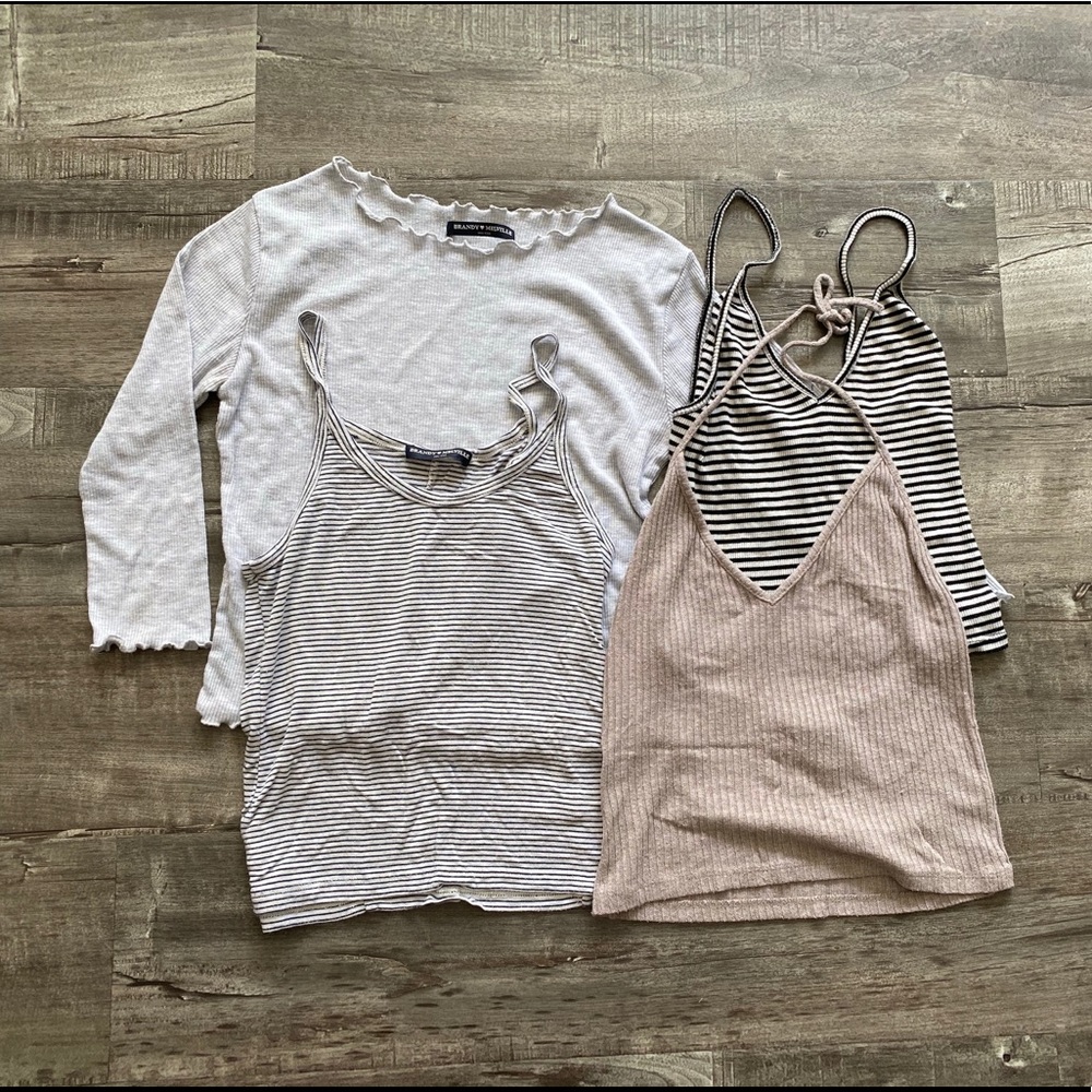 Brandy melville crop top bundle of 5!